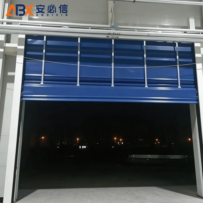温州市软帘堆积门